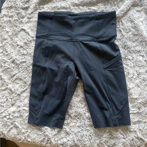 Lululemon high waisted biker shorts